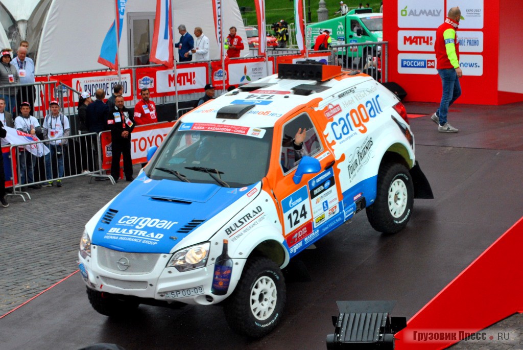 OPEL Antara компания RALLY RAID BG SPORTS CLUB