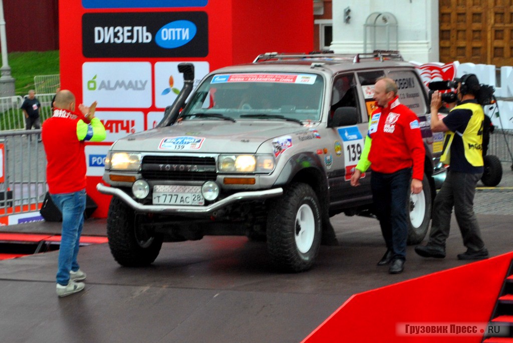 TOYOTA Land Cruiser команды Чалыгин Сергей