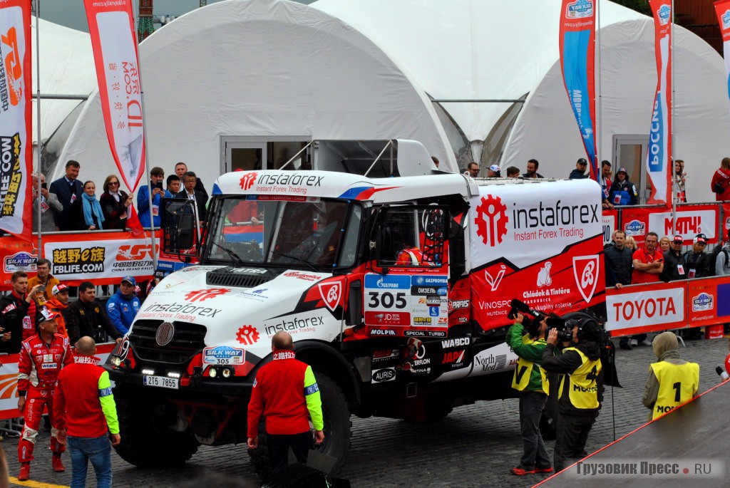 TATRA 815/2 команды INSTAFOREX LOPRAIS TEAM