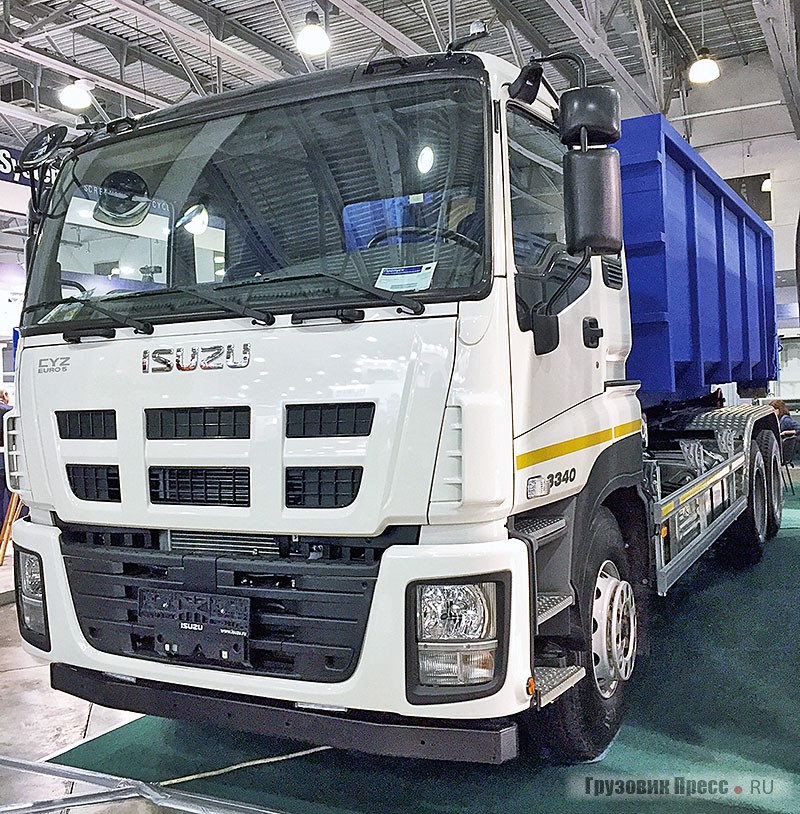 Мультилифт АС-20ИС на шасси Isuzu Giga 3340 6x4 Long CYZ52QLX