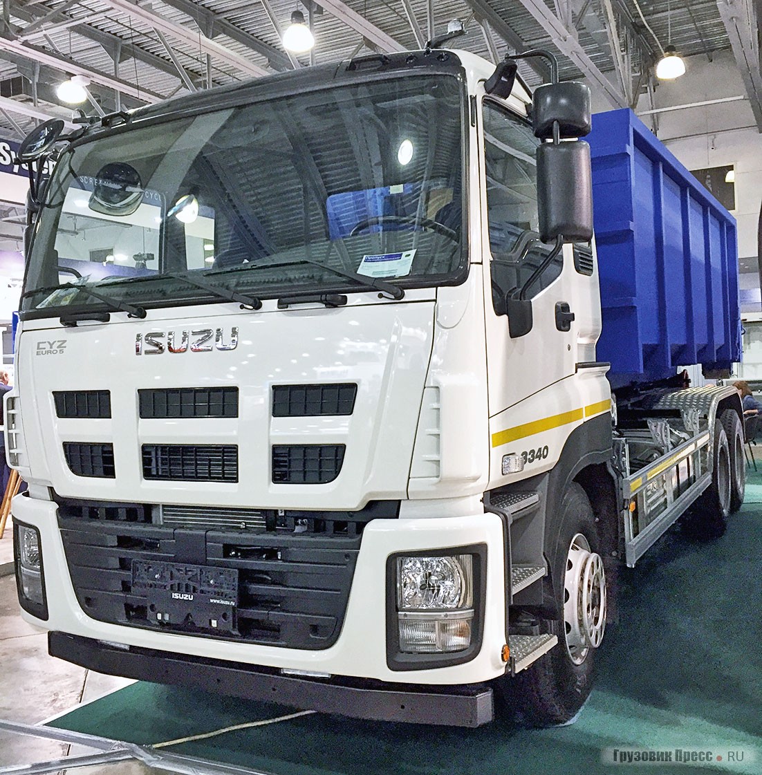 Мультилифт АС-20ИС на шасси Isuzu Giga 3340 6x4 Long CYZ52QLX