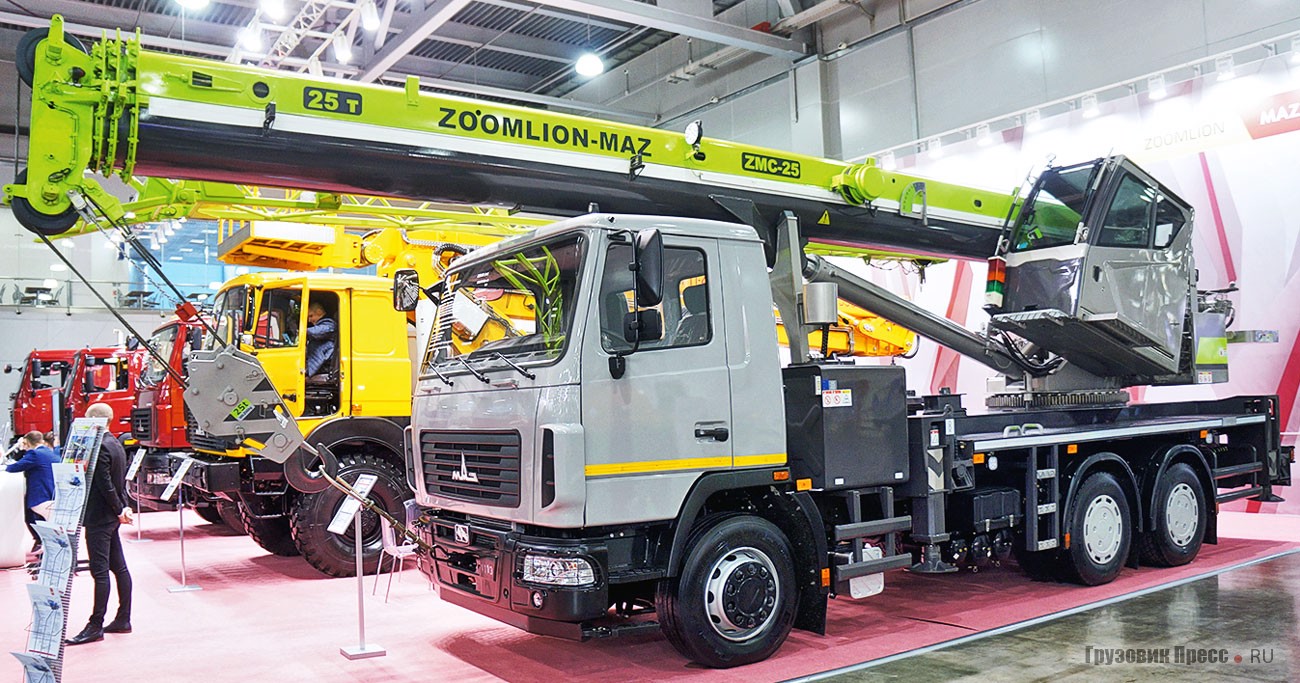 Первенец СП «ZOOMLION-МАЗ» – 25-тонный автокран ZMC-25 на шасси МАЗ-6312B3-429-001