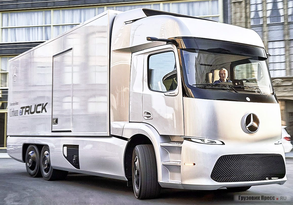 Концепт Mercedes-Benz Urban eTruck уже готовый стать реальностью