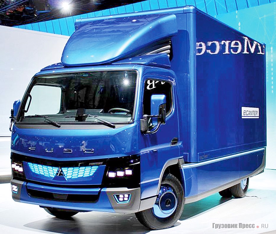 Новый Fuso eCanter на IAA 2016 в Ганновере