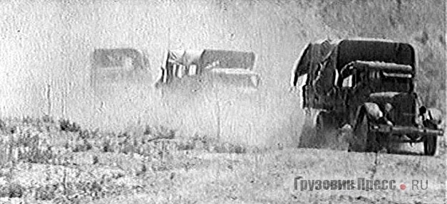 Те же ЗИС-5 образца первой половины 1930-х с «выставочными» бамперами великолепно справлялись с покорением кинематографической пустыни и в 1969-м году