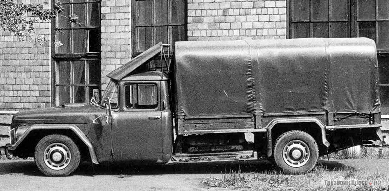 За забавную внешность «зиловский» быстроходный грузовик получил прозвище «чебурашка» и условный индекс ЗИЛ-113Г