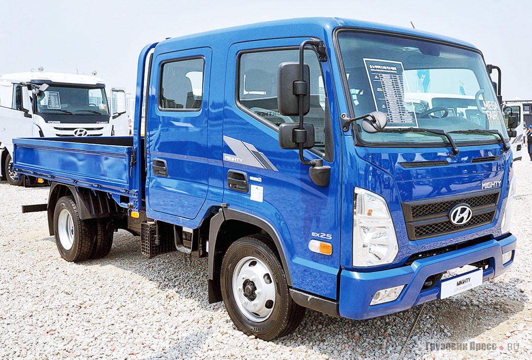 Малотоннажник [b]Hyundai Mighty[/b] – одна из самых перспективных моделей для нашего рынка