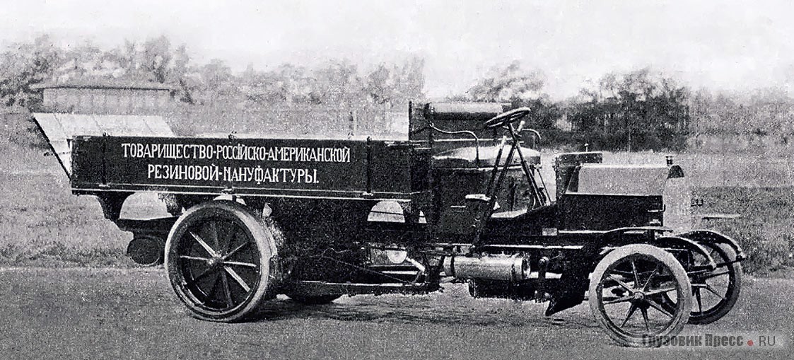 В немецких источниках машины называли Daimler-Marienfelde Typ C 2 и Typ C 4, а в российских – «Лесснер Тип № 2» и «Лесснер Тип № 4». 1907 г.