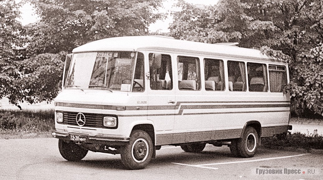 18-местный автобус Mercedes-Benz O 309 для обслуживания гостей Игр XXII Олимпиады в Москве, 1980 г.