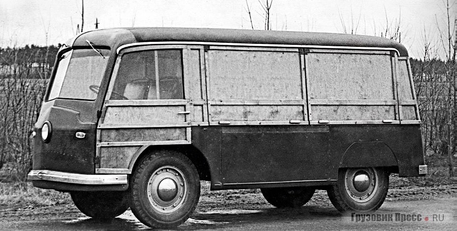 Первый образец электромобиля НАМИ-751, 1948 г.