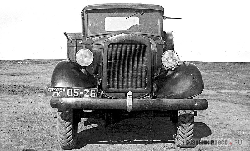 Опытный образец ГАЗ-63. 1939 г.
