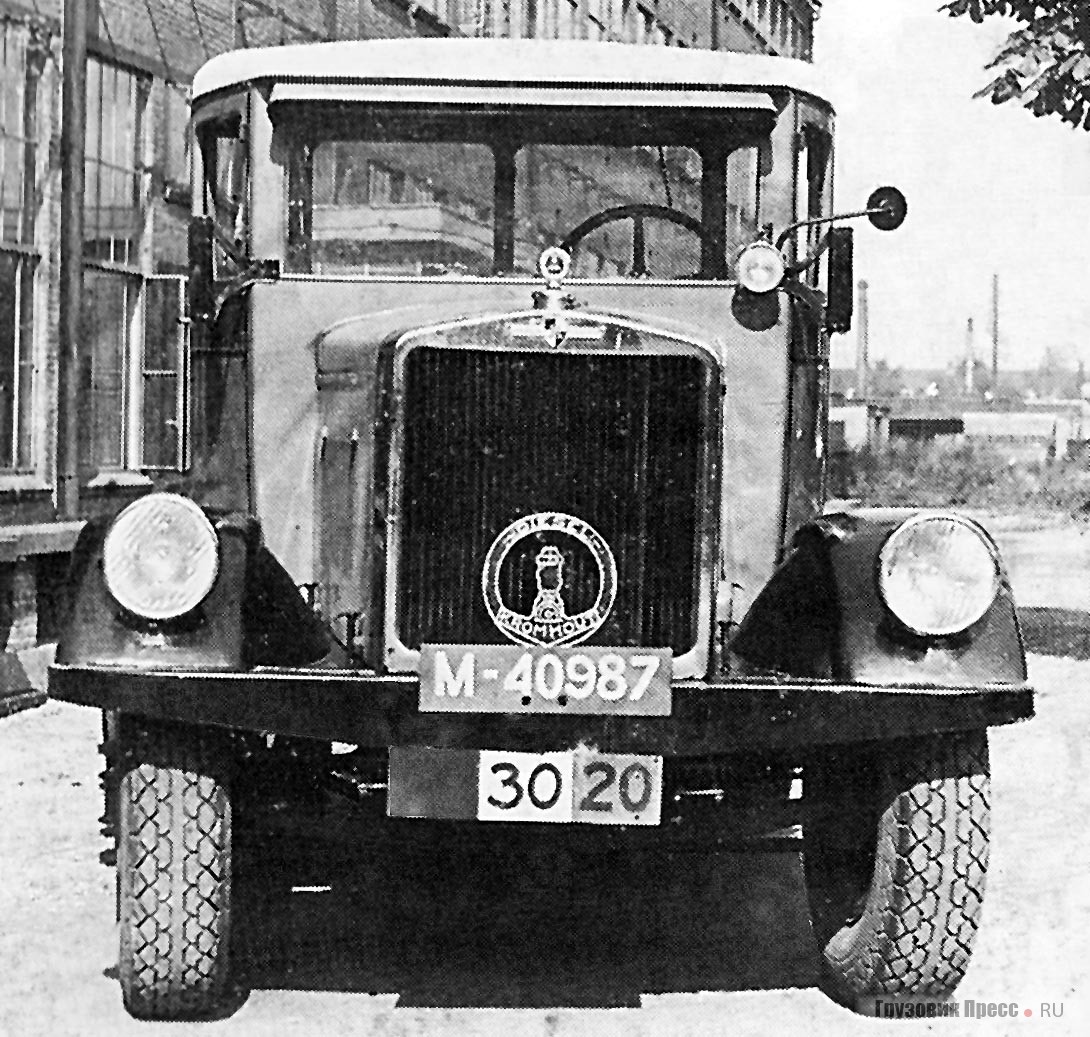 Четырёхтонный грузовик Hansa-Lloyd Roland с голландским дизелем Kromhout, 1933 г.