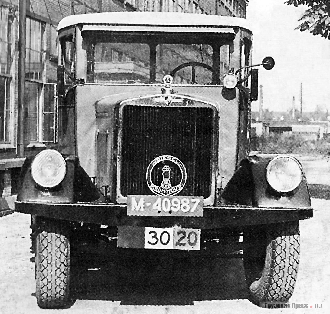 Четырёхтонный грузовик Hansa-Lloyd Roland с голландским дизелем Kromhout, 1933 г.