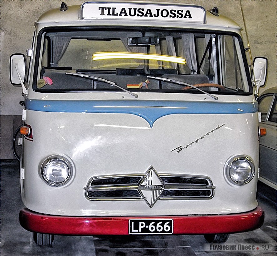 Автобус Borgward BO 611 в Финляндии, 1960 г.