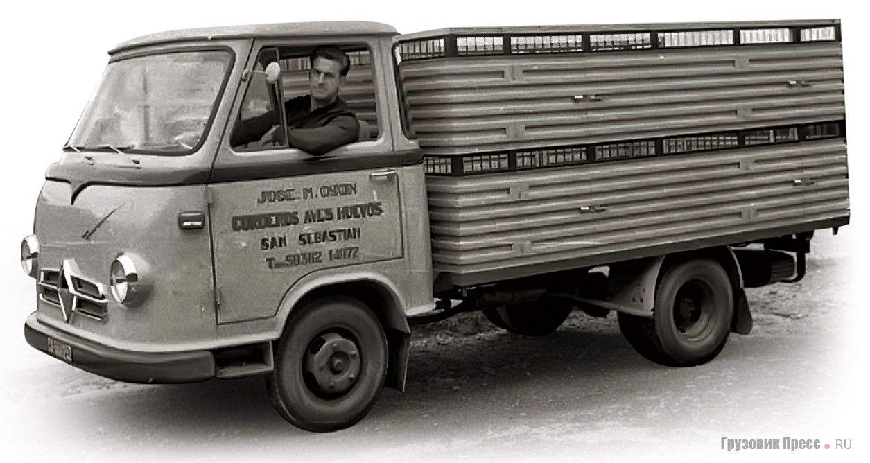 Предприятие Borgward Iso Española SA с участием немецкого, итальянского и испанского капитала занималось, кроме прочего, сборкой автомобилей Borgward B 611 (сверху), а с 1966 г. изготовляло мини-грузовики Iso Goli BW 850 (снизу)