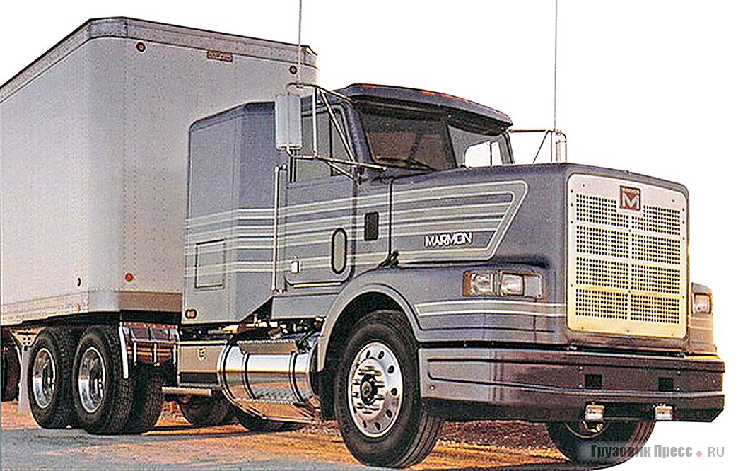 Marmon SB103R с кабиной нового типа. 1991 г.