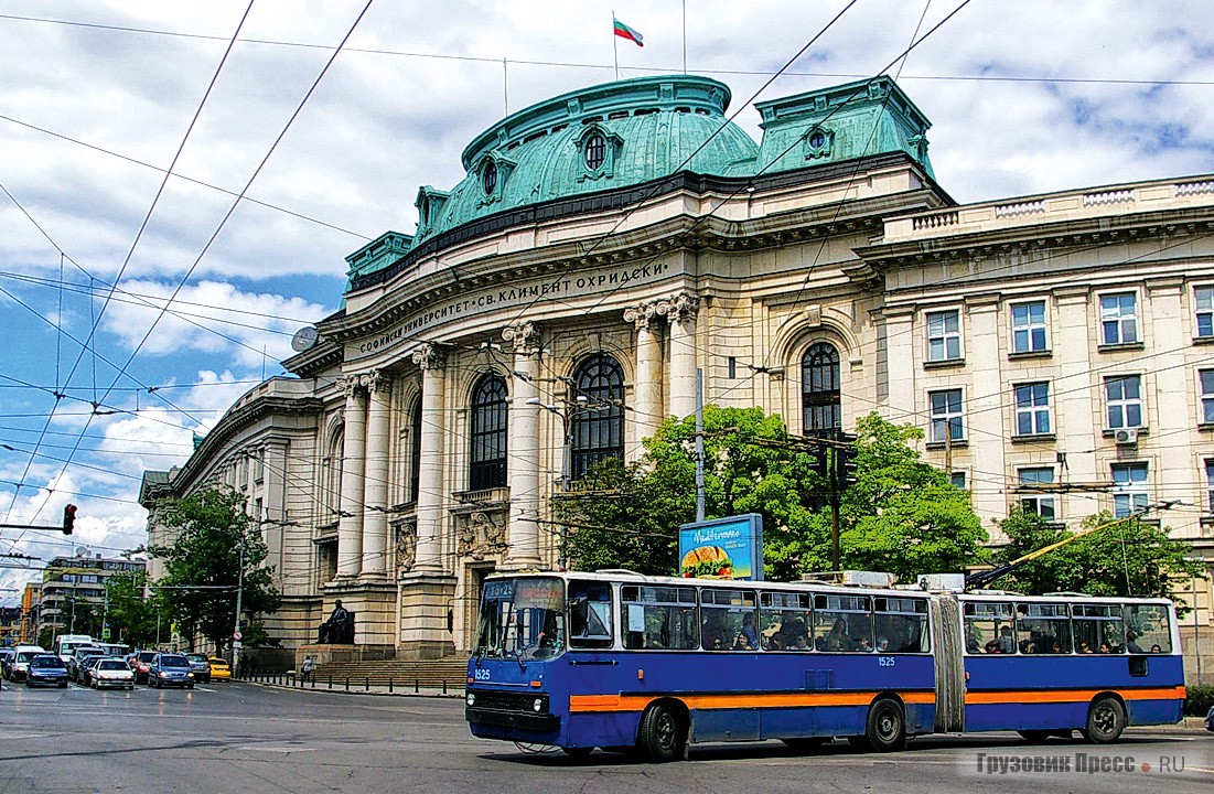 Ikarus 280T с электрооборудованием Gänz