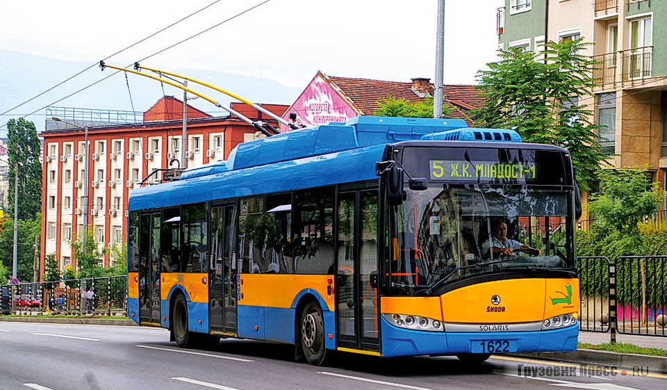 Чешский троллейбус Škoda 26Tr с кузовом Solaris