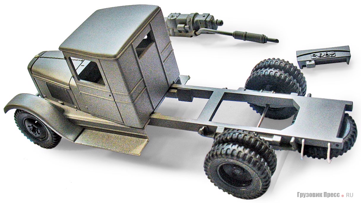 Мастер-модель шасси ЗИС-5, выполненная Дмитрием Смирновым. Новинка ожидается до конца 2017 года