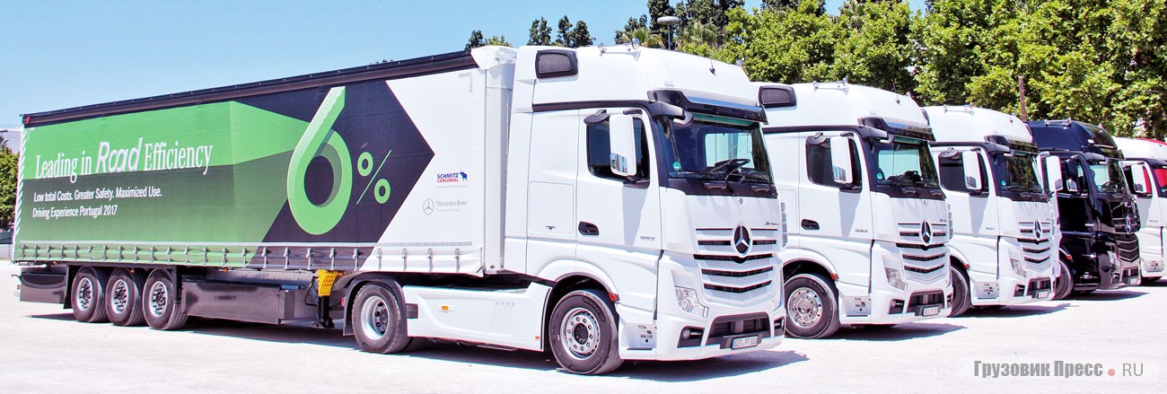 Тест-драйв Mercedes-Benz Actros MP4 1853 LS