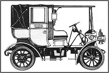 Один из первых петербургских таксомоторов – австрийский Velox