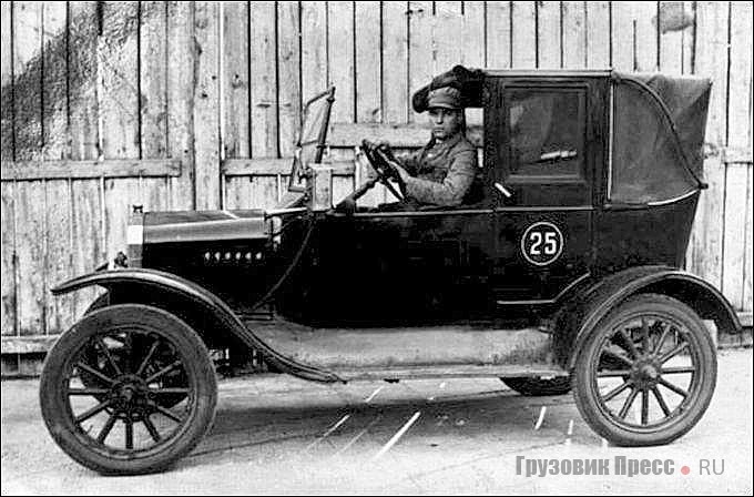Такси Opel. Варшава, 1914 г.