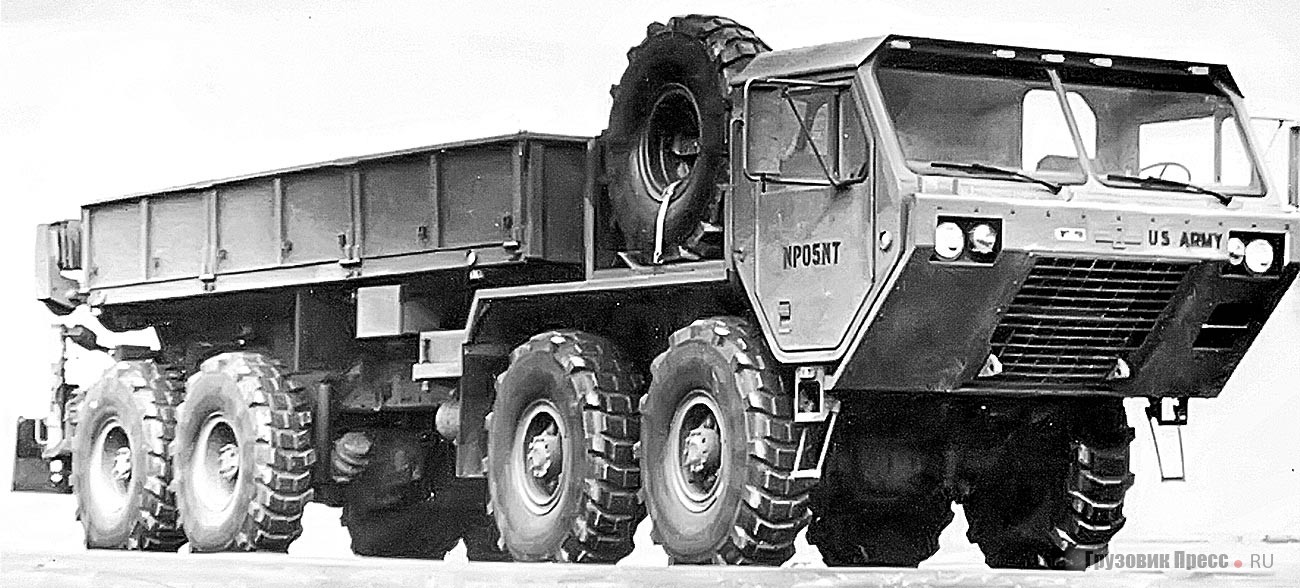 10-тонный грузовик M977 из семейства HEMTT, 1982 г.