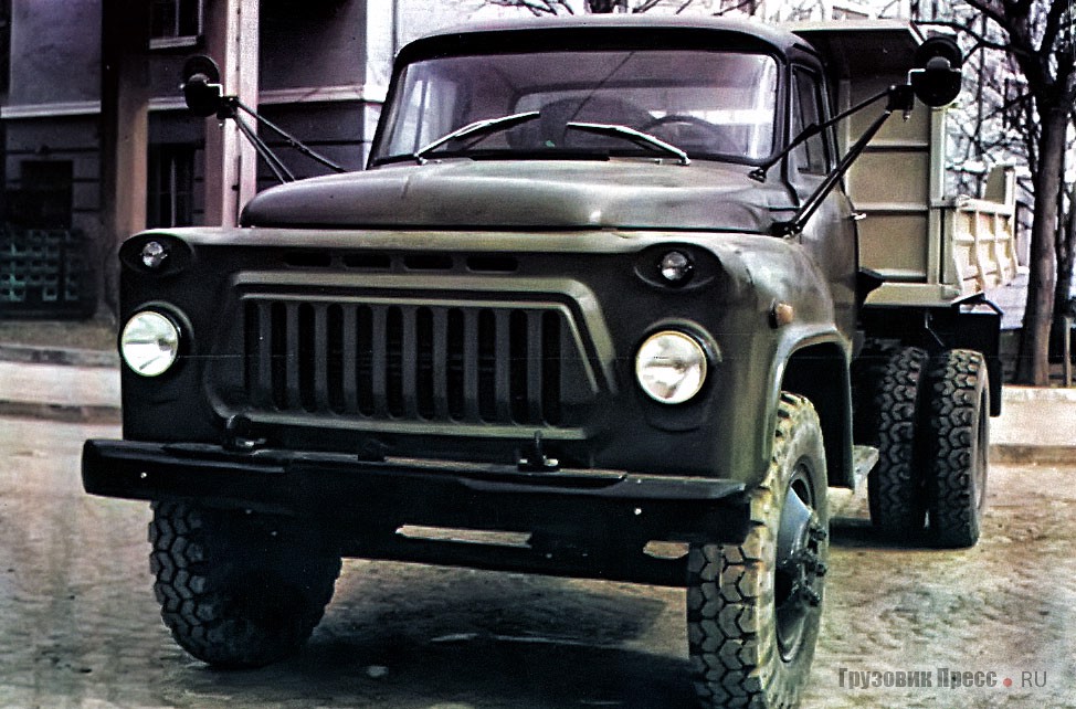 Автосамосвал ГАЗ-4С5 конца 1970-х