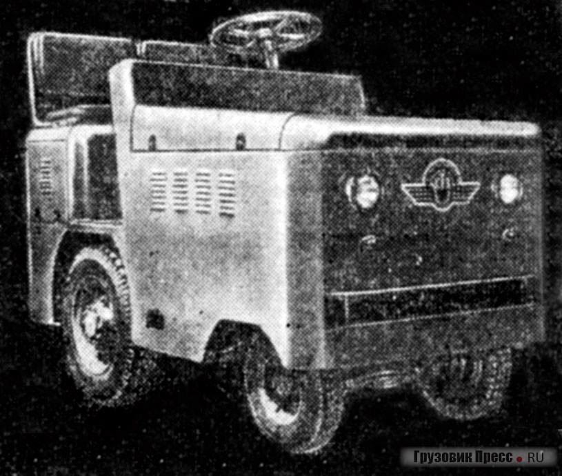 Электротягач ЕТ 511, выпущенный на «Заводе 12» в Софии, 1966 г.