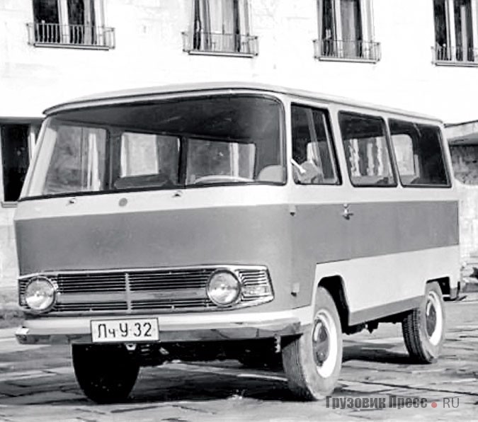 Прототип микроавтобуса «Рила 700» 1967 года на узлах и агрегатах «Москвич 408»