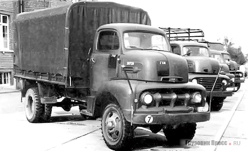 Ford/ Marmon-Herrington F-6 COE бельгийской сборки, 1952 г. Автомобили этого типа состояли на вооружении армии Бельгии