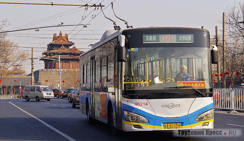 Троллейбус Huayu BJD-WG120DK