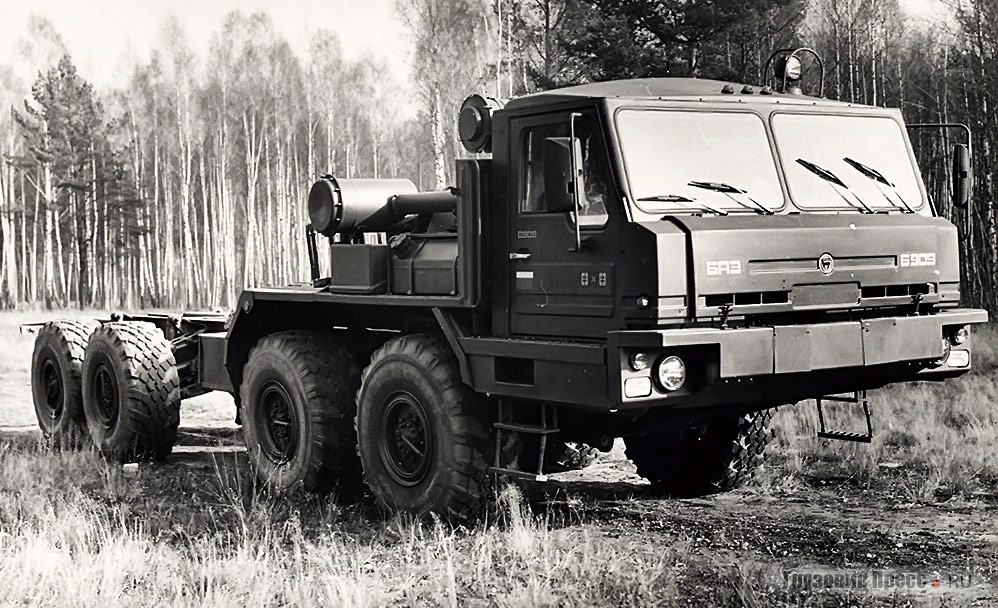 В августе 1995 г. изготовлен второй образец семейства «Вощина-1» – СКШ БАЗ-6909