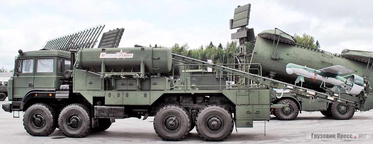 Транспортно-пусковая установка ТПУ-576 из состава комплекса «Строй-ПД», шасси «Урал-532362»
