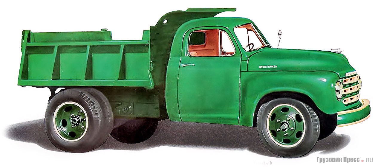 2-тонный Studebaker 2R17 c самосвальным кузовом, 1950 г.