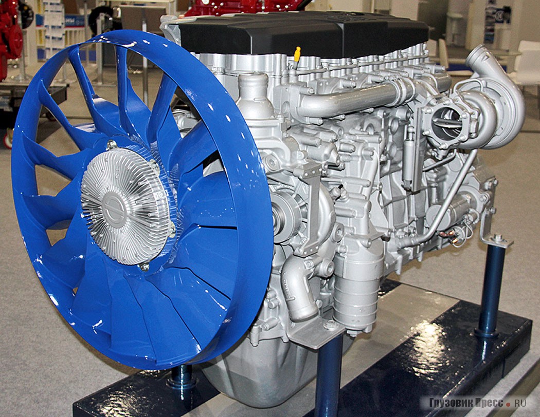 Рядный 6-цилиндровый двигатель КАМАЗ-910.10-550
