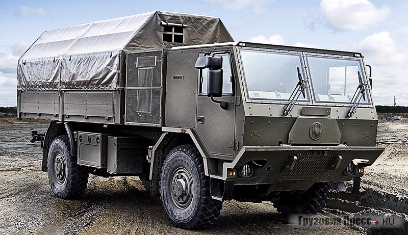 Грузовик Tatra 815-7L0R59 19 257 4x4.1R