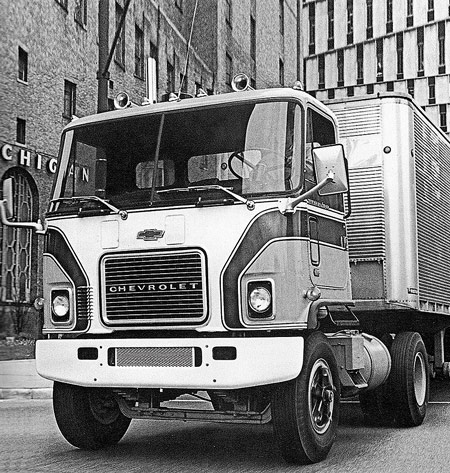 Седельный тягач Chevrolet серии F90 Titan, 1969 г.