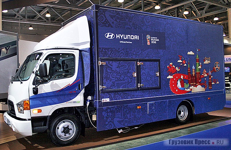 Точка мобильной торговли НАЗ на шасси Hyundai HD78