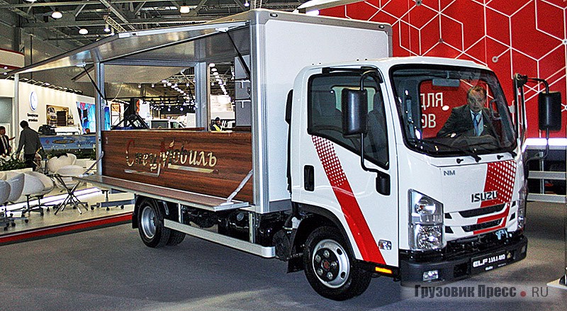 Точка быстрого питания от «СпецМобиль-НН» на шасси Isuzu Elf 3.5-5.5 4х4