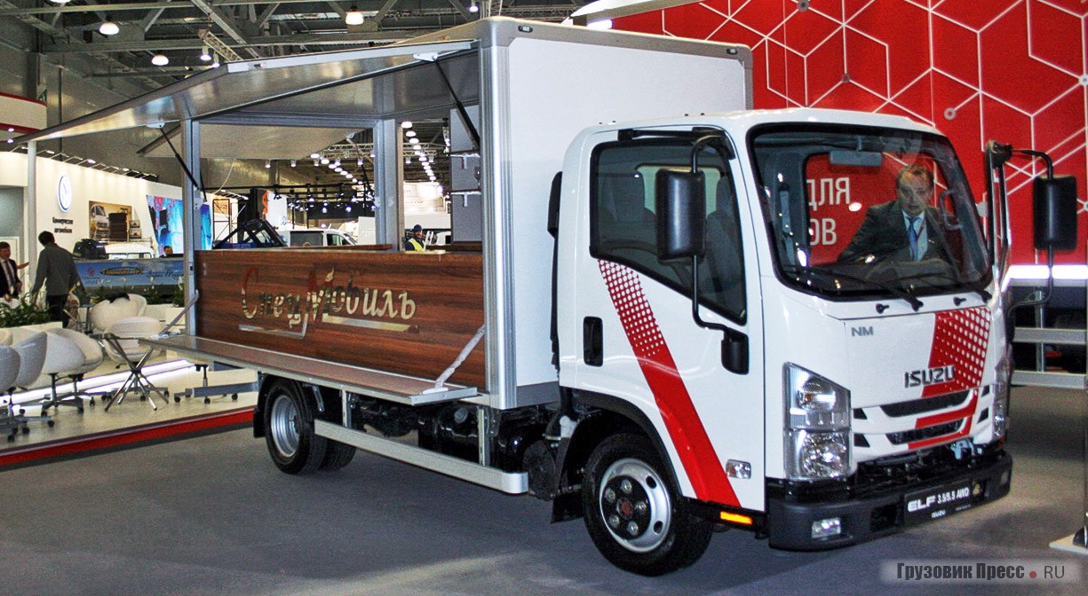 Точка быстрого питания от «СпецМобиль-НН» на шасси Isuzu Elf 3.5-5.5 4х4