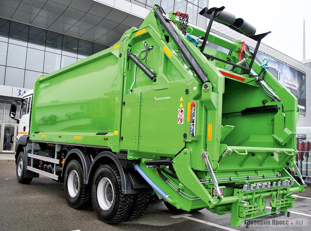 Мусоровоз РГТЕХНО 784832 на шасси MAN TGS 33.360 6х4 BB-WW