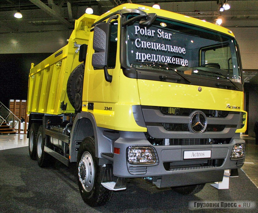 Самосвал Mercedes-Benz Actros 3341AK 6х6