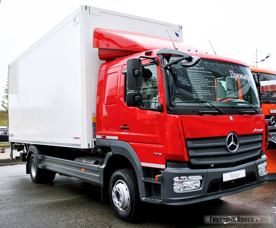 «Ответ» Платону – среднетоннажный Mercedes-Benz Atego 1218L