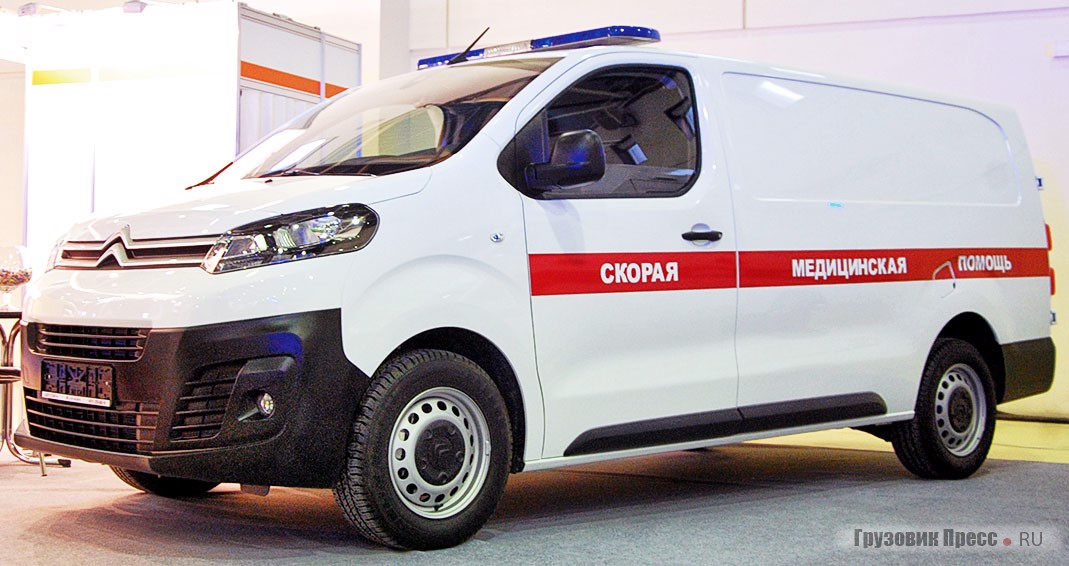 АСМП класса А компании «Автодом» на базе Citroёn Jumpy 4HH