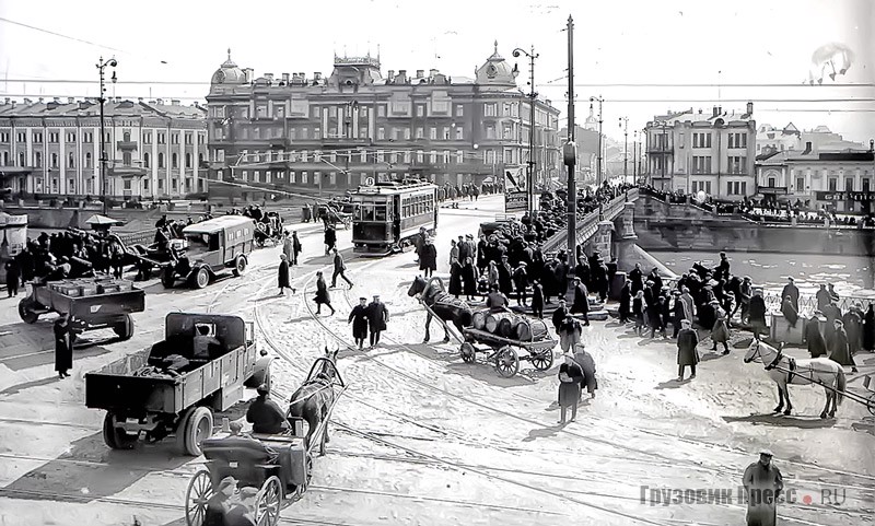 Центр Москвы времён НЭПа