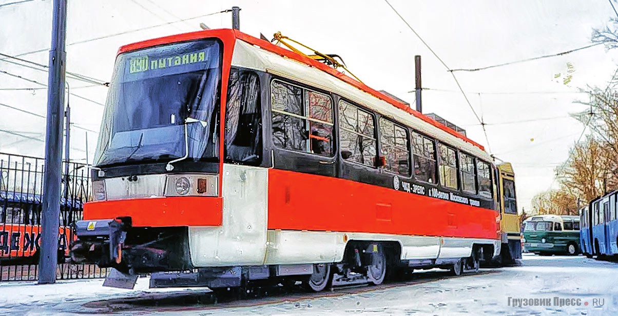 В 1999 г. из Чехии в Москву к 100-летию московского трамвая был поставлен последний вагон Tatra Т3Р
