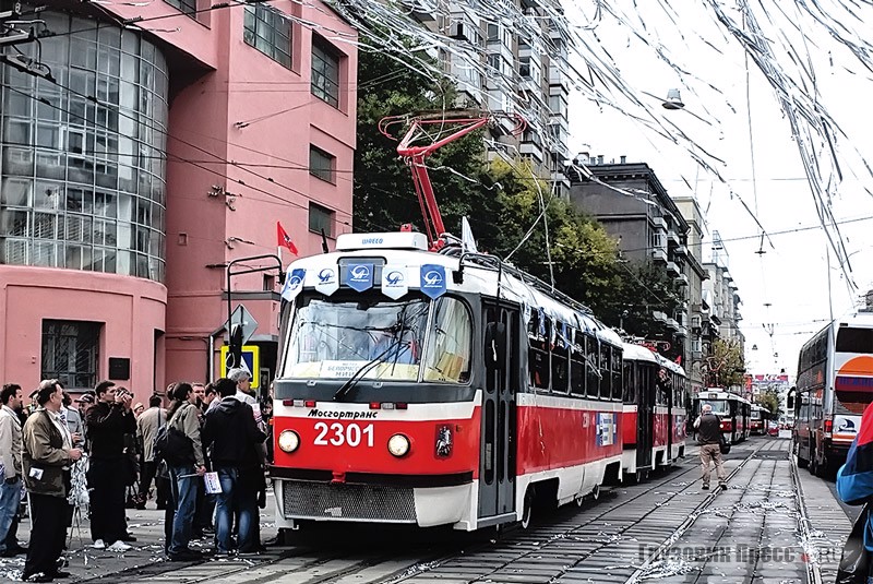 22 сентября 2012 г. в Москве было восстановлено движение трамвая по Лесной улице. Специально для этого на ТРЗ модернизировали 6 вагонов, на которых установлены двери с обеих сторон