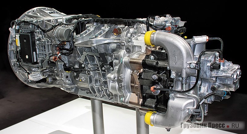 Автоматизированная коробка передач Mercedes G 280-16 характеризуется короткими передаточными отношениями и усиленной конструкцией корпуса