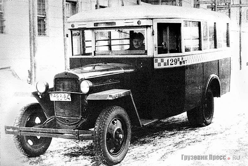 Автобусы АТУЛ образца 1937 и 1945 гг. Ленинград